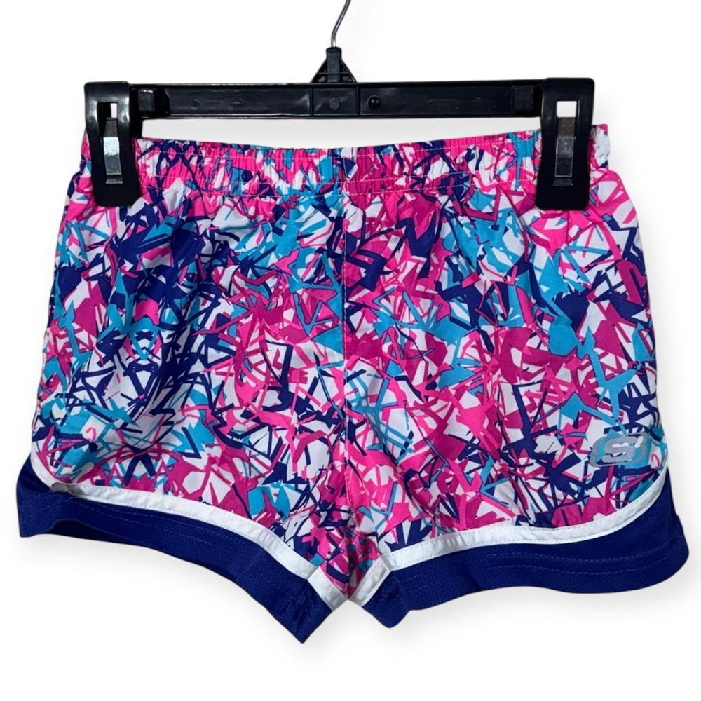 Skechers Pink and Blue Women's Athletic Shorts